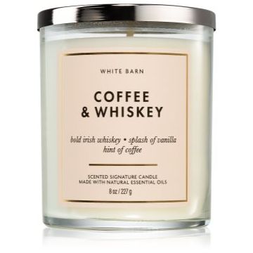 Bath & Body Works Coffee & Whiskey lumânare parfumată