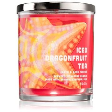 Bath & Body Works Iced Dragonfruit Tea lumânare parfumată de firma original