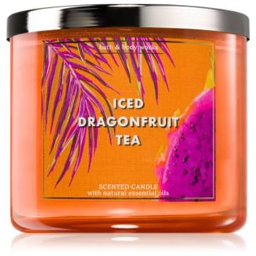 Bath & Body Works Iced Dragonfruit Tea lumânare parfumată de firma original