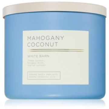 Bath & Body Works Mahogany Coconut lumânare parfumată de firma original