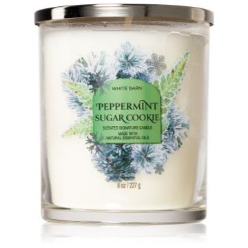 Bath & Body Works Peppermint Sugar Cookie lumânare parfumată