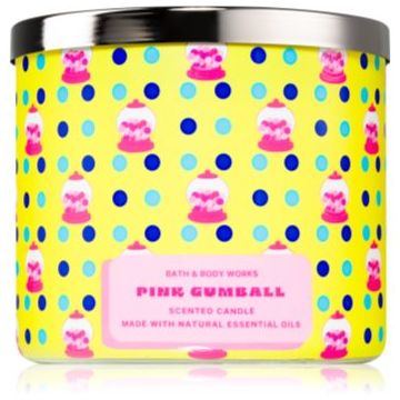 Bath & Body Works Pink Gumball lumânare parfumată de firma original