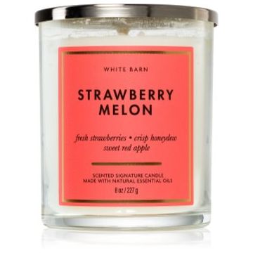 Bath & Body Works Strawberry Melon lumânare parfumată de firma original