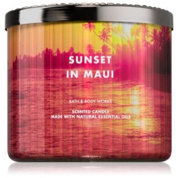 Bath & Body Works Sunset In Maui lumânare parfumată de firma original