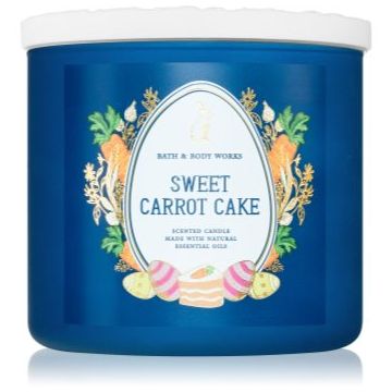 Bath & Body Works Sweet Carrot Cake lumânare parfumată de firma original