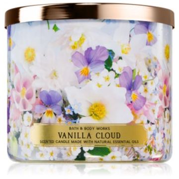 Bath & Body Works Vanilla Clouds lumânare parfumată de firma original