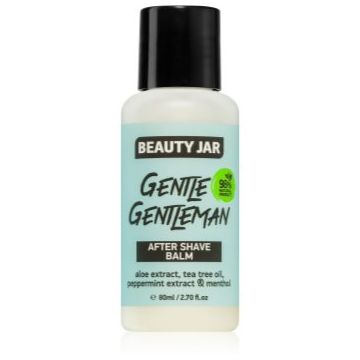 Beauty Jar Gentle Gentleman balsam calmant dupa barbierit cu aloe vera ieftin