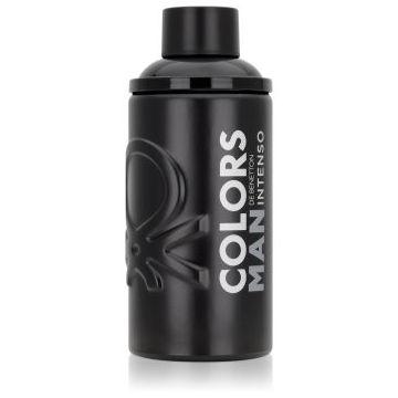 Benetton Colors de Benetton Man Black Intenso Eau de Toilette pentru bărbați