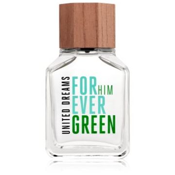 Benetton United Dreams for him Forever Green Eau de Toilette pentru bărbați ieftin