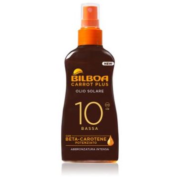 Bilboa Carrot Plus Ulei de plaja pentru fata si corp SPF 10 de firma originala