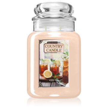 Country Candle Iced Tea lumânare parfumată de firma original