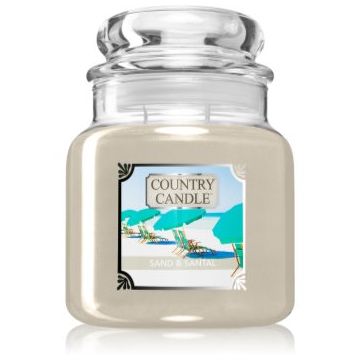 Country Candle Sand & Santal lumânare parfumată ieftin