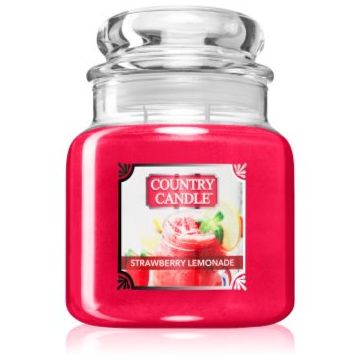 Country Candle Strawberry Lemonade lumânare parfumată