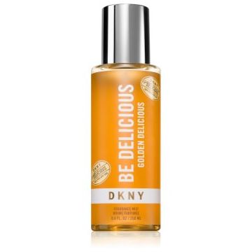 DKNY Be Delicious Golden Delicious spray de corp parfumat la reducere