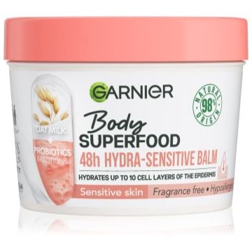 Garnier Body SuperFood crema de corp hidratanta pentru piele uscata si sensibila de firma originala