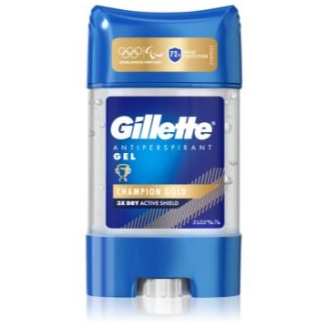 Gillette Champion Gold gel antiperspirant ieftin