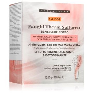 Guam Fanghi Therm Sulfureo compresă caldă pentru relaxarea mușchilor și articulațiilor de firma originala