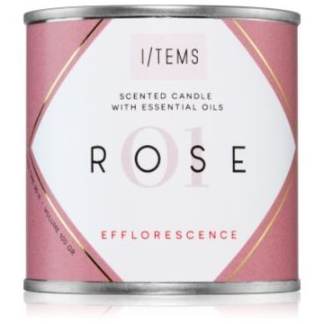 I/TEMS Essential 01 / Rose lumânare parfumată ieftin