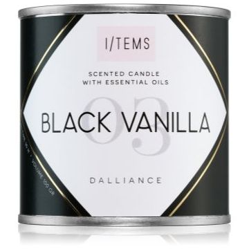 I/TEMS Essential 03 / Black Vanilla lumânare parfumată de firma original