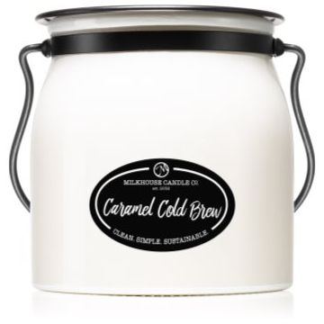 Milkhouse Candle Co. Creamery Caramel Cold Brew lumânare parfumată Butter Jar de firma original