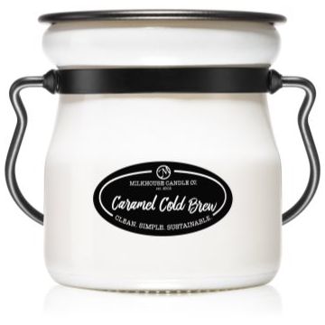 Milkhouse Candle Co. Creamery Caramel Cold Brew lumânare parfumată Cream Jar