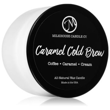 Milkhouse Candle Co. Creamery Caramel Cold Brew lumânare parfumată Traveler Tin ieftin