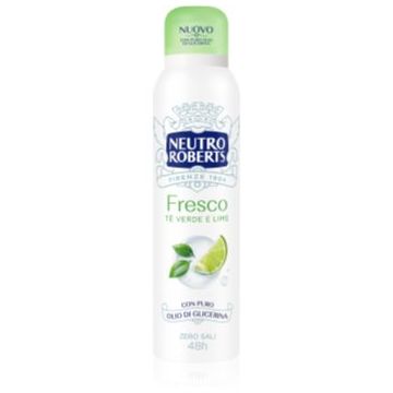 Neutro Roberts Tè Verde e Lime deodorant spray cu o eficienta de 48 h