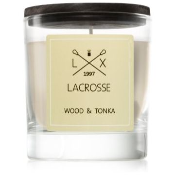 Ambientair Lacrosse Wood & Tonka lumânare parfumată de firma original