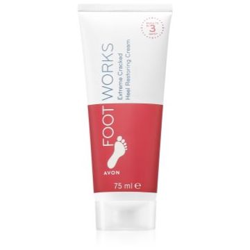 Avon Foot Works Extreme Cracked crema regeneratoare pentru pielea crapata a calcaielor ieftina