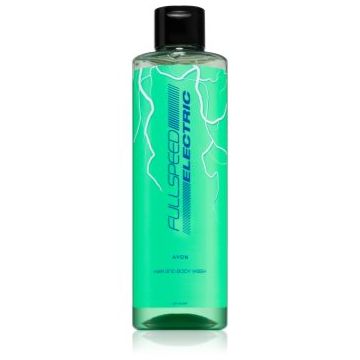 Avon Full Speed Electric gel parfumat pentru duș 2 in 1 ieftin