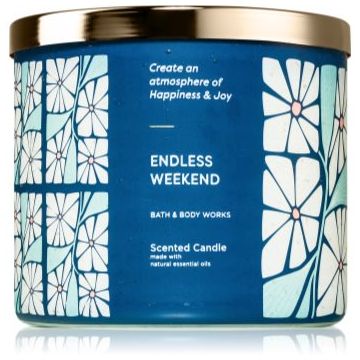 Bath & Body Works Endless Weekend lumânare parfumată de firma original