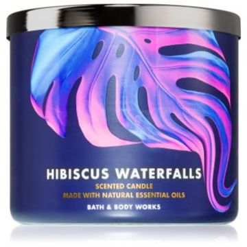 Bath & Body Works Hibiscus Waterfalls lumânare parfumată de firma original