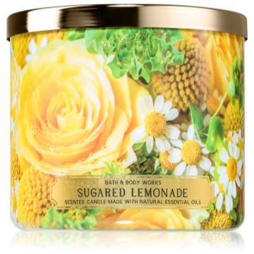 Bath & Body Works Sugared Lemonade lumânare parfumată ieftin