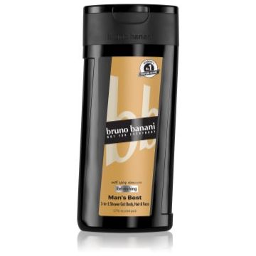 Bruno Banani Man's Best gel de dus revigorant 3 in 1 de firma original