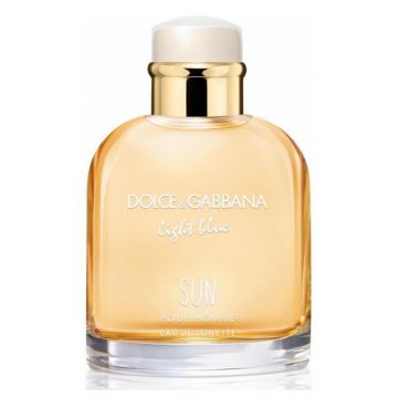 Dolce&Gabbana Light Blue Sun pour Homme, Apa de Toaleta (Concentratie: Apa de Toaleta, Gramaj: 125 ml)