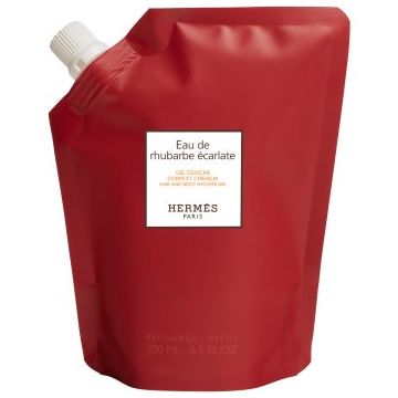 HERMÈS Le Bain Eau de rhubarbe écarlate gel de duș corp si fata