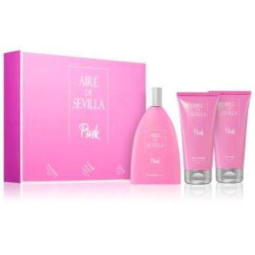 Instituto Español Aire De Sevilla Pink set cadou pentru femei