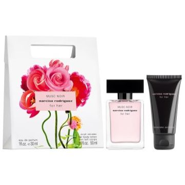 Narciso Rodriguez for her MUSC NOIR Shopping Bag Set set cadou pentru femei de firma original