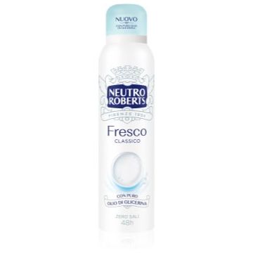 Neutro Roberts Classico deodorant spray revigorant cu o eficienta de 48 h