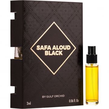 Parfum arabesc pentru barbati Gulf Orchid Safa Aloud Black - 2ml