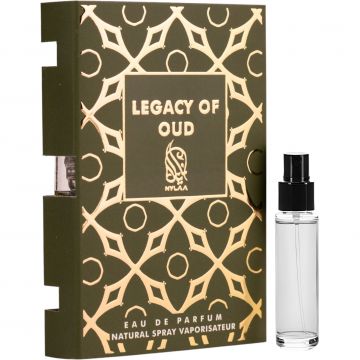 Parfum arabesc pentru barbati Nylaa Legacy of Oud - 2ml