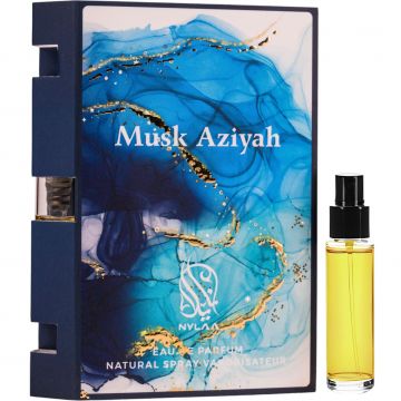 Parfum arabesc pentru femei Nylaa Musk Aziyah - 2ml de firma original