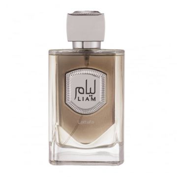 Parfum Liam Grey, Lattafa, apa de parfum 100 ml, barbati - inspirat din Gris Charnel by BDK Parfums de firma original