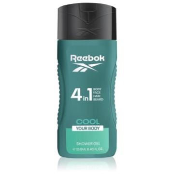 Reebok Cool Your Body gel de dus revigorant 4 in 1 de firma original