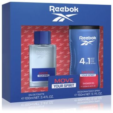 Reebok Move Your Spirit set cadou (pentru corp) pentru bărbați de firma original