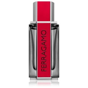 Ferragamo Red Leather Eau de Parfum pentru bărbați ieftin