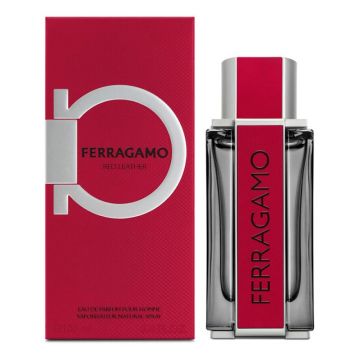 Salvatore Ferragamo, Ferragamo Red Leather, Apa de Parfum, Barbati (Gramaj: 100 ml) de firma original