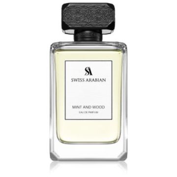 Swiss Arabian Mint and Wood Eau de Parfum pentru bărbați de firma original