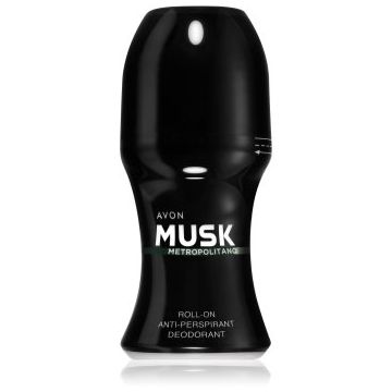 Avon Musk+ Metropolitano deodorant antiperspirant roll-on