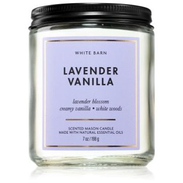 Bath & Body Works Lavender Vanilla lumânare parfumată ieftin